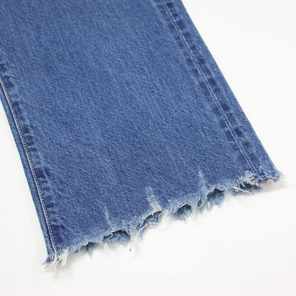 × IENA 別注 22秋冬 CARVER CLASSIC DENIM / デニムパンツ ストレート ダメージ加工 コットン