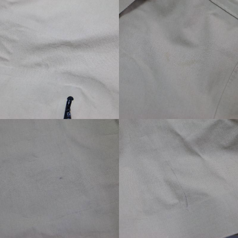 PGG DIAPLEX ゴム引き ステンカラーコート / ロング Aライン