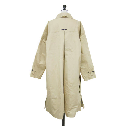 PGG DIAPLEX ゴム引き ステンカラーコート / ロング Aライン