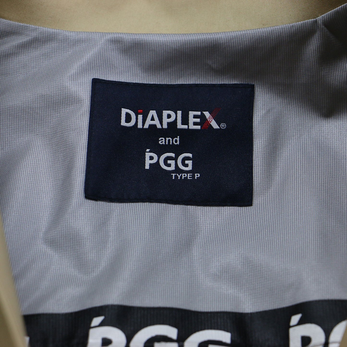 PGG DIAPLEX ゴム引き ステンカラーコート / ロング Aライン