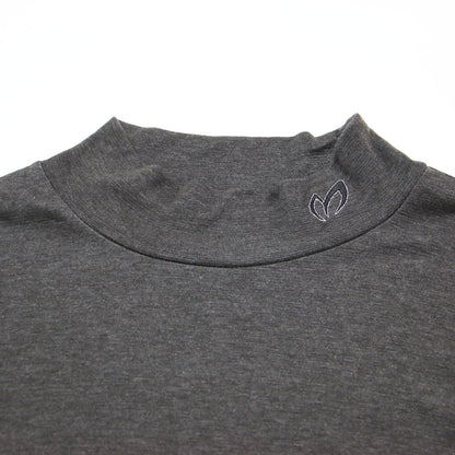 ハイネック 首ロゴ 長袖 カットソー / Tシャツ プルオーバー 長袖 サンプル