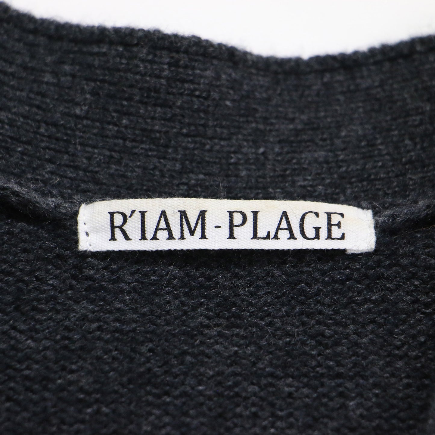21秋冬 RIAM ウォッシャブル ウール カーディガン / ニット Vネック 長袖 オーバーサイズ