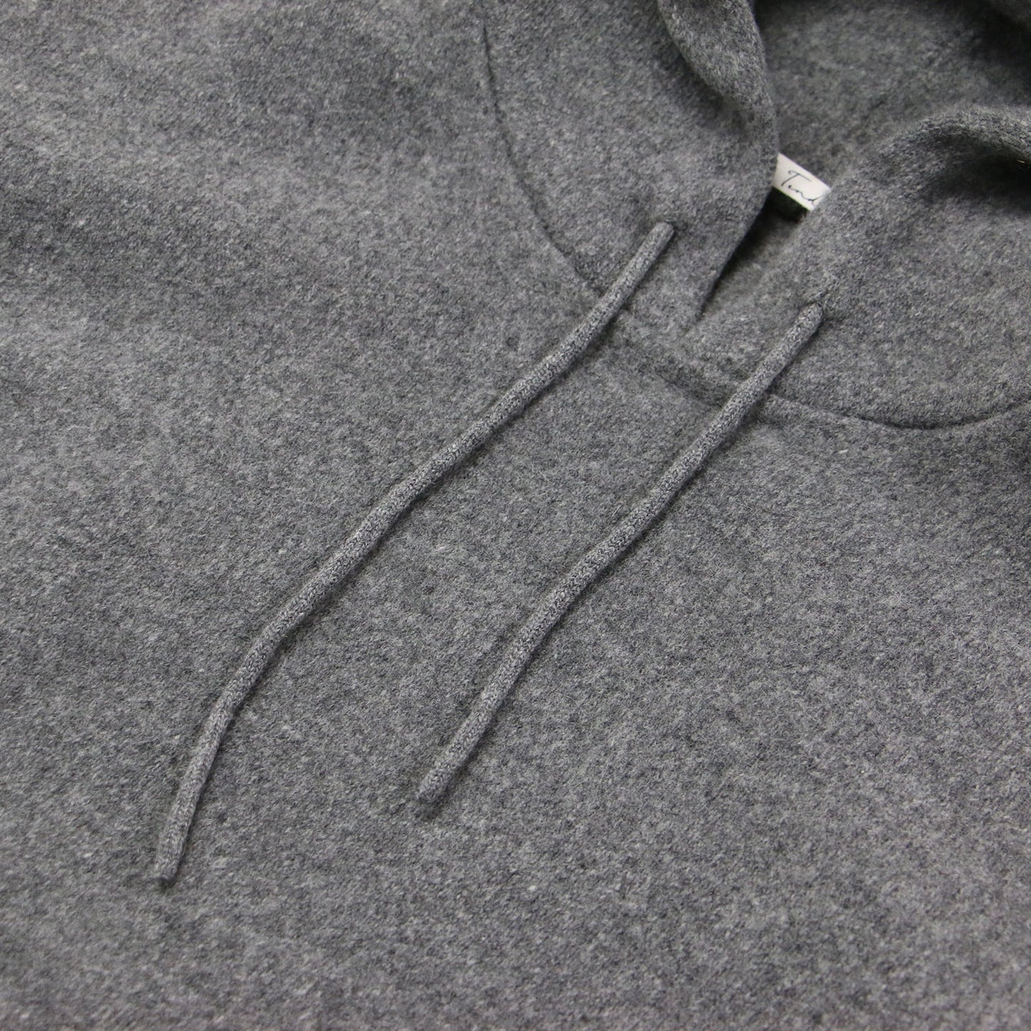 les Tendre 21秋冬 ウール カシミヤ オーバーサイズ フーディー / BIG HOODIE パーカー チュニック丈