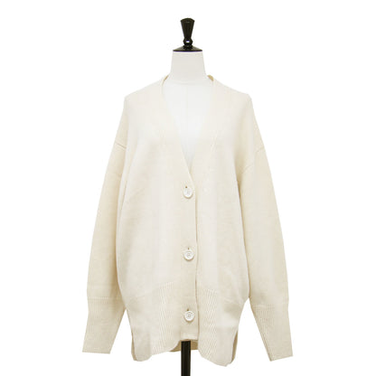 RIAM 22秋冬 ウォッシャブル ウール カーディガン / ニット 長袖 Vネック