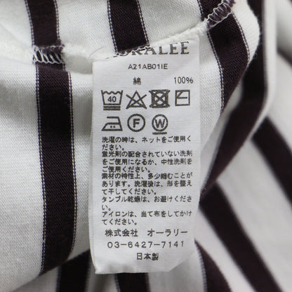 × IENA 別注 バスクシャツ / カットソー Tシャツ 長袖 ボートネック コットン