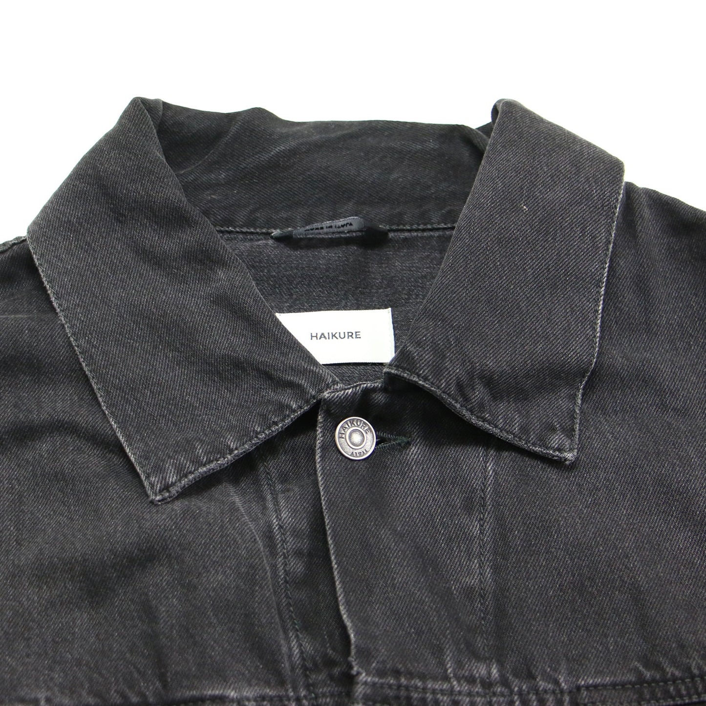 24秋冬 オーバー デニムジャケット / Gジャン ブルゾン ショート丈 オーバーサイズ コットン