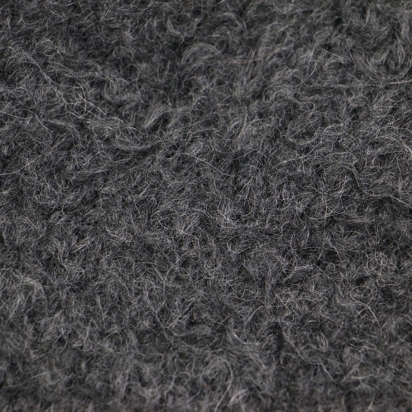 23秋冬 アルパカブレンド シャギーベスト / ニット Vネック オーバーサイズ ウール