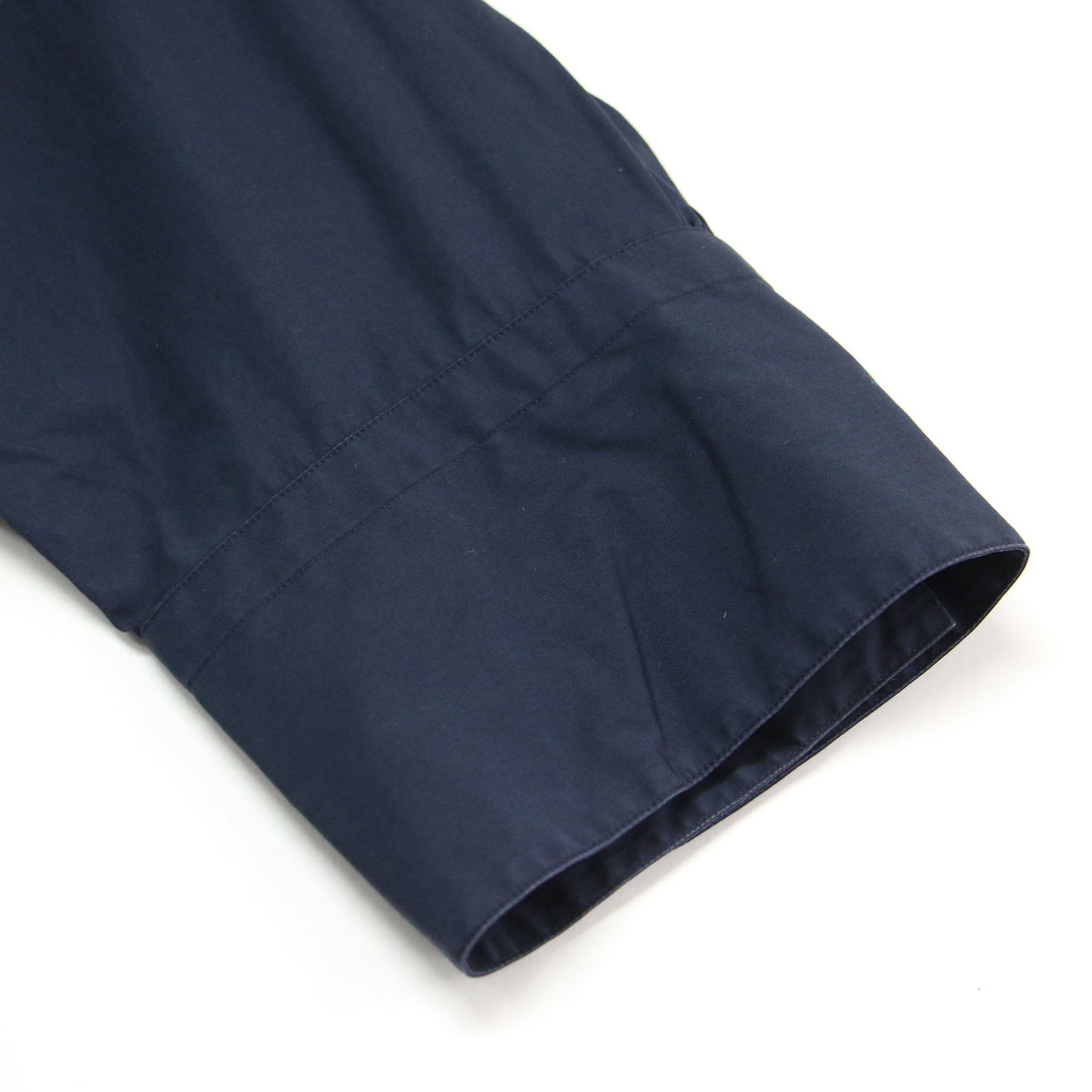 BOURRIENNE 24春夏 コットン タイプライター ポンチョ シャツ / ブラウス プルオーバー 長袖 Vネック ワイド