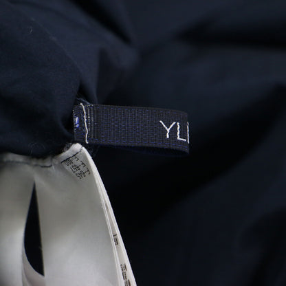 BOURRIENNE 24春夏 コットン タイプライター ポンチョ シャツ / ブラウス プルオーバー 長袖 Vネック ワイド