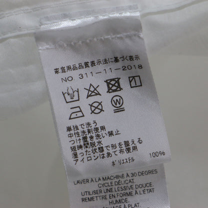 24春夏 シアー オーバーサイズ シャツ / ブラウス 長袖 レギュラーカラー フラップポケット