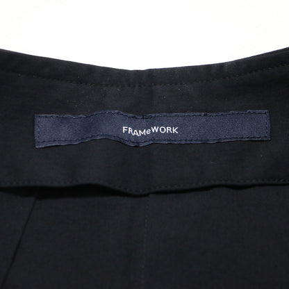 23春夏 タック マキシ スカート / ロング フレア ボリューム ナイロン