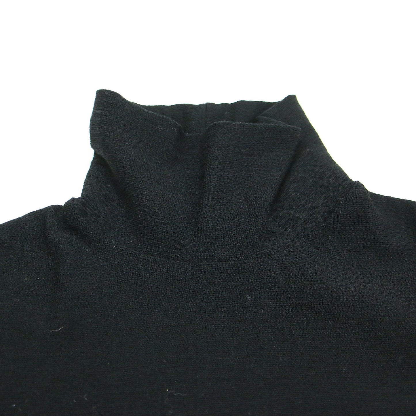 ウール ハイネック カットソー / Tシャツ 長袖 ストレッチ素材