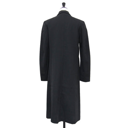 ウール ロング ジャケット / コート テーラード 細身