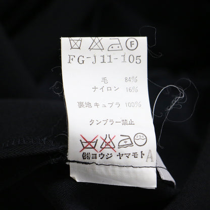 ウール ロング ジャケット / コート テーラード 細身