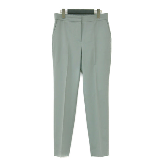 22春夏 センタープレス テーパードパンツ / Sycamore Carol スラックス ストレート ギャザー ストレッチ