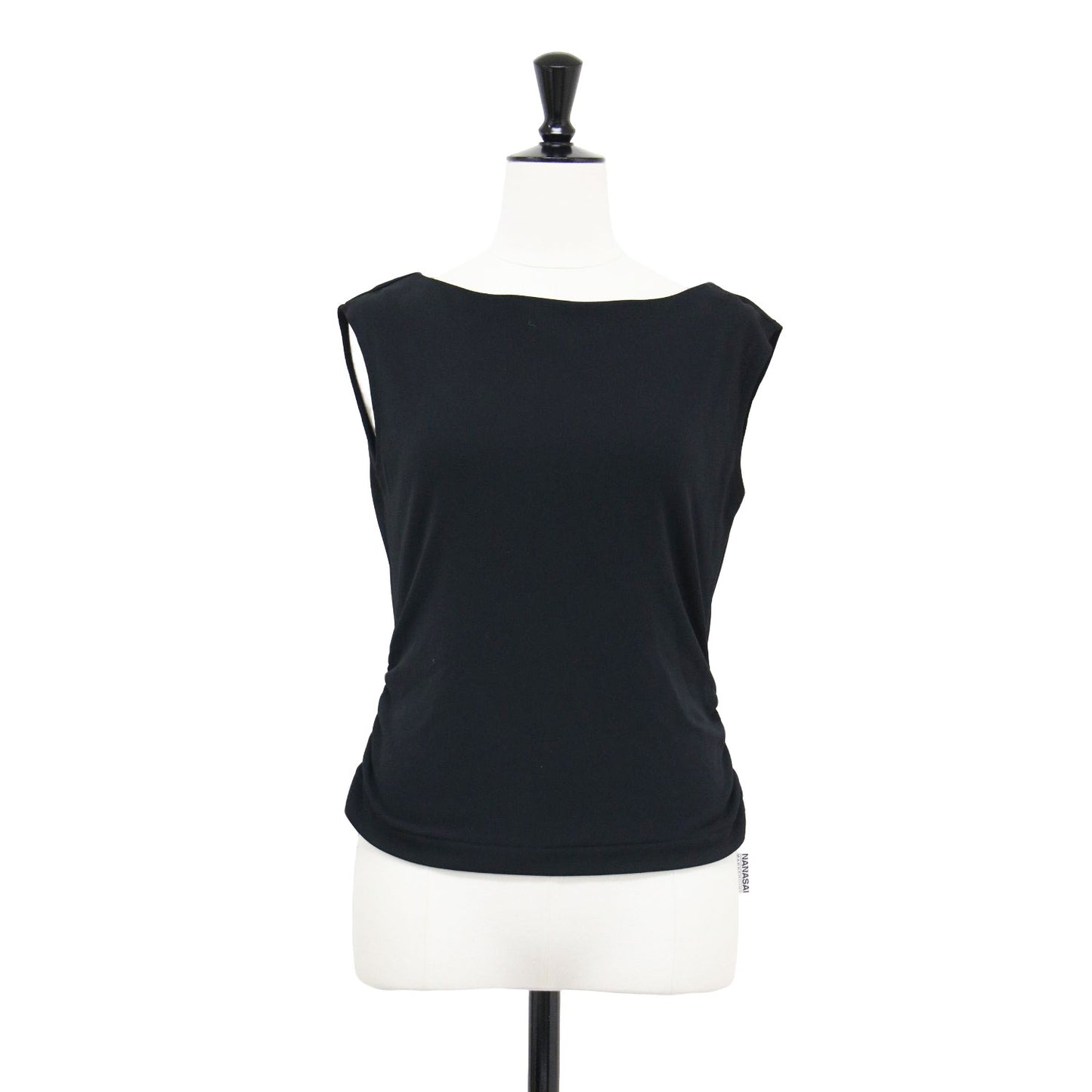 PEPLUM シワ加工 シャツ スカート インナー セットアップ / 長袖 襟付き ロング マーメイド