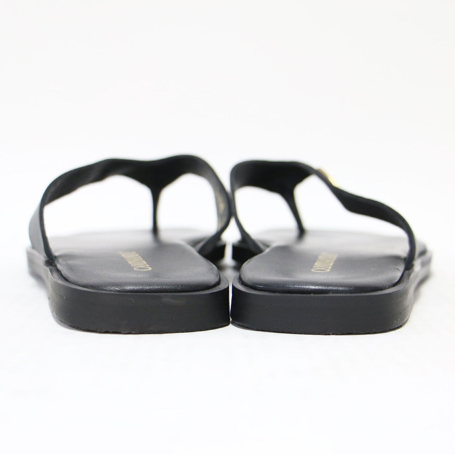 25春夏 レザー トング サンダル / THONG FLAT SANDALS フラット スクエアトゥ