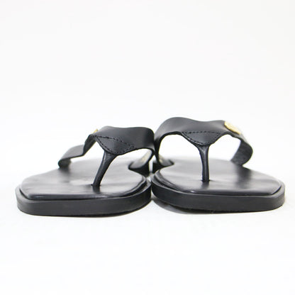 25春夏 レザー トング サンダル / THONG FLAT SANDALS フラット スクエアトゥ