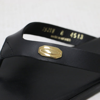 25春夏 レザー トング サンダル / THONG FLAT SANDALS フラット スクエアトゥ