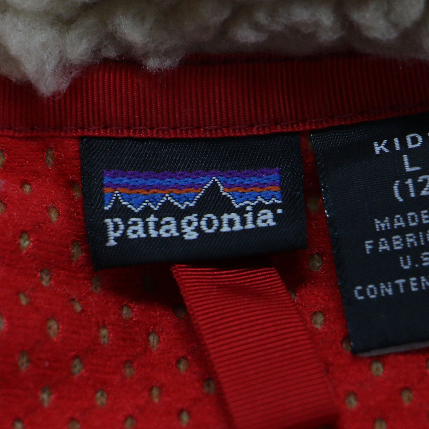 キッズ レトロ X ベスト / RETRO X VEST FA02 ボア フリース ジップアップ スタンドカラー