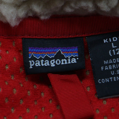 キッズ レトロ X ベスト / RETRO X VEST FA02 ボア フリース ジップアップ スタンドカラー