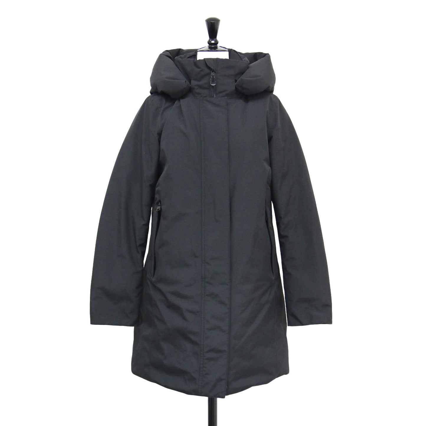 23秋冬 MARSHALL PARKA ダウン コート / ロング スタンドカラー フード付き ナイロン