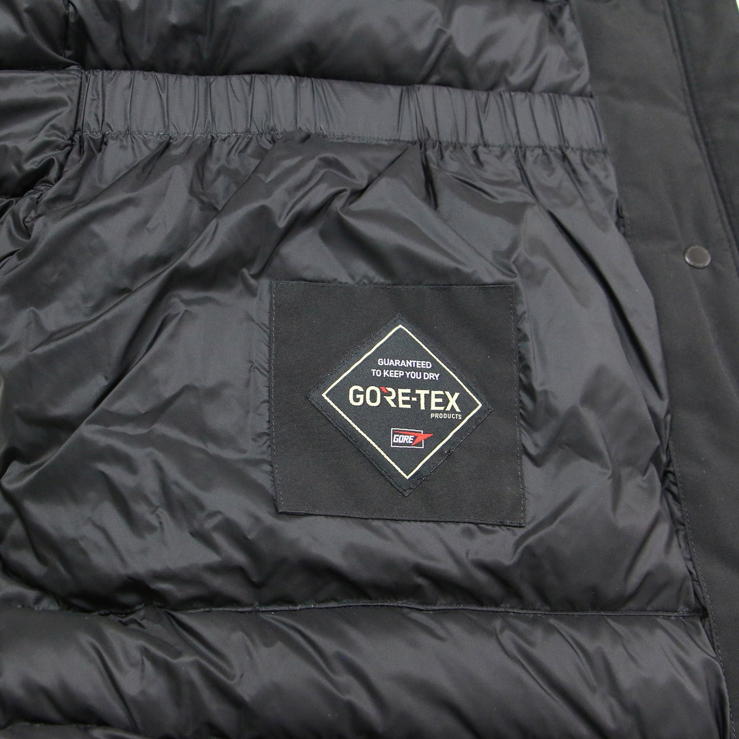 23秋冬 MARSHALL PARKA ダウン コート / ロング スタンドカラー フード付き ナイロン