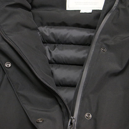 23秋冬 MARSHALL PARKA ダウン コート / ロング スタンドカラー フード付き ナイロン