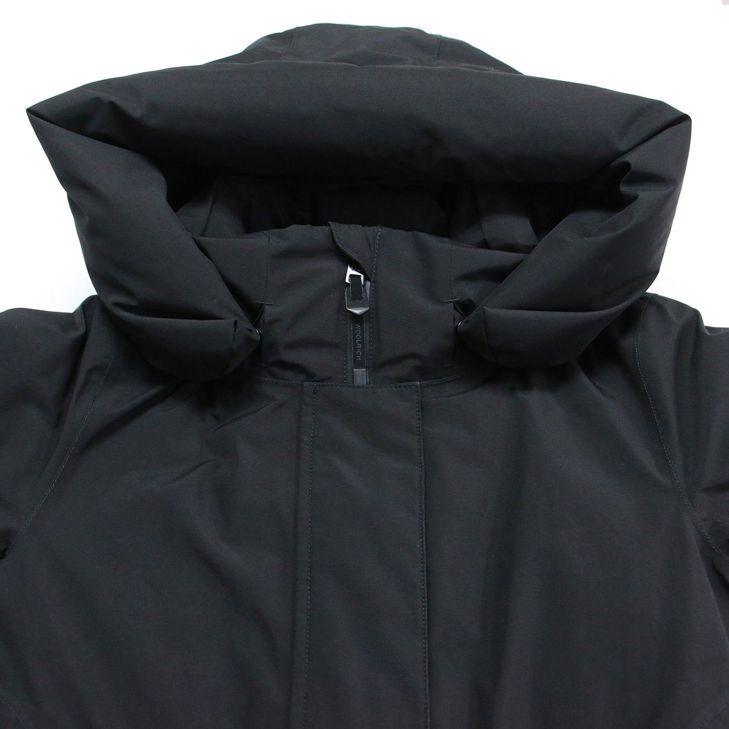 23秋冬 MARSHALL PARKA ダウン コート / ロング スタンドカラー フード付き ナイロン