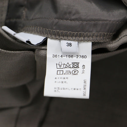 24秋冬 ベルテッド コクーン パンツ / スラックス テーパード タック ベルト付き