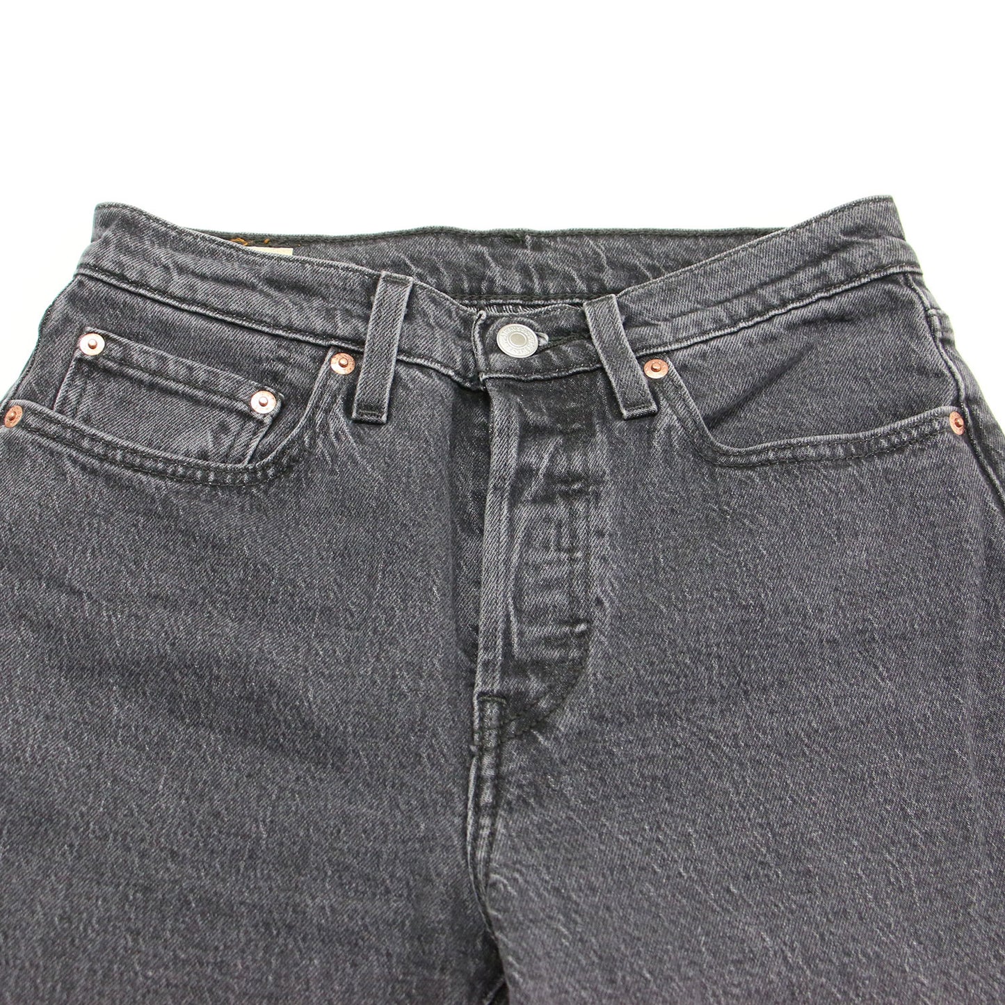 22春夏 501 クロップド デニムパンツ / CROP MESA CABO FADE テーパード ミッドライズ コットン