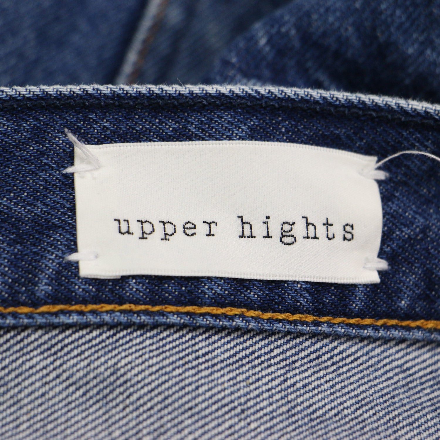 upper hights アッパー ハイツ × IENA 別注 パンツ ブルー サイズ:22(XS) | 25春夏 THE NIECE ハイライズ ストレート デニム | ニース ハイウエスト コットン | 日本製 | ボトムス ジーンズ ジーパン【レディース】【中古】【K4657】 IENA 別注 25春夏 THE NIECE ハイライズ ストレート デニム / ニース
