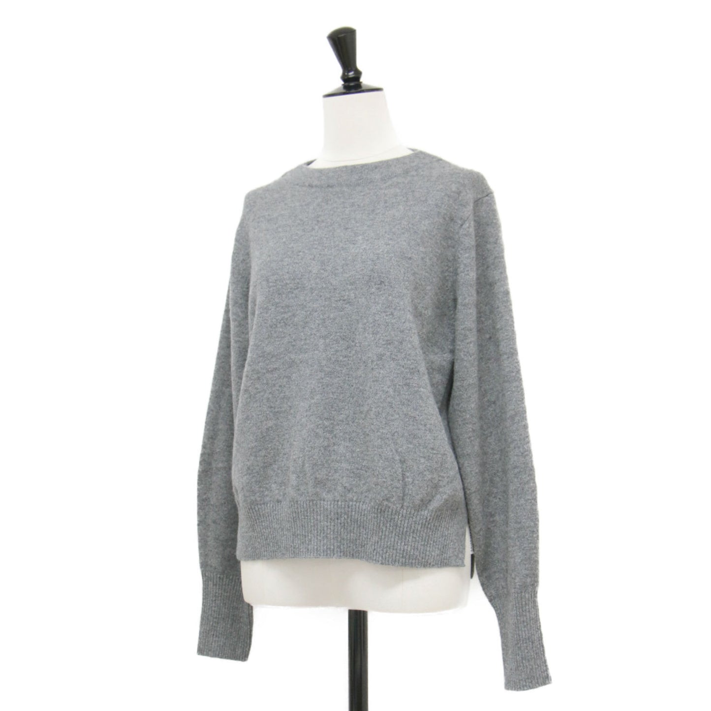 24秋冬 カシミヤ クルーネック ニット プルオーバー / セーター 長袖