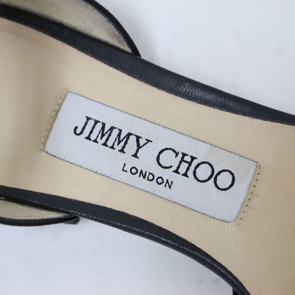 アンクルストラップ フラット パンプス / LEEMA FLAT ポインテッドトゥ パール レザー