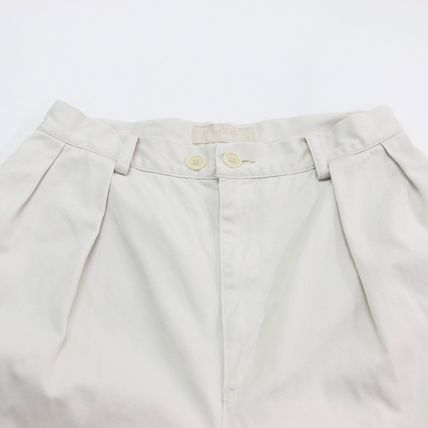 25秋冬 vintage chinos パンツ / チノパン ワイド テーパード タック コットン