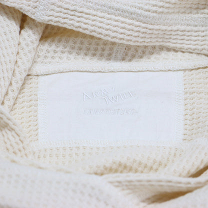 25秋冬 × JOURNALSTANDARD 別注 WaffleHoodie / パーカー プルオーバー カットソー Tシャツ 長袖 ワッフル コットン