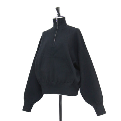 23秋冬 スポンディッシュニット ハーフジップ プルオーバー / 長袖 ハイネック