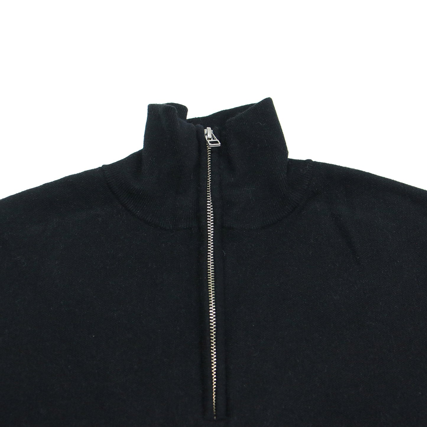 23秋冬 スポンディッシュニット ハーフジップ プルオーバー / 長袖 ハイネック