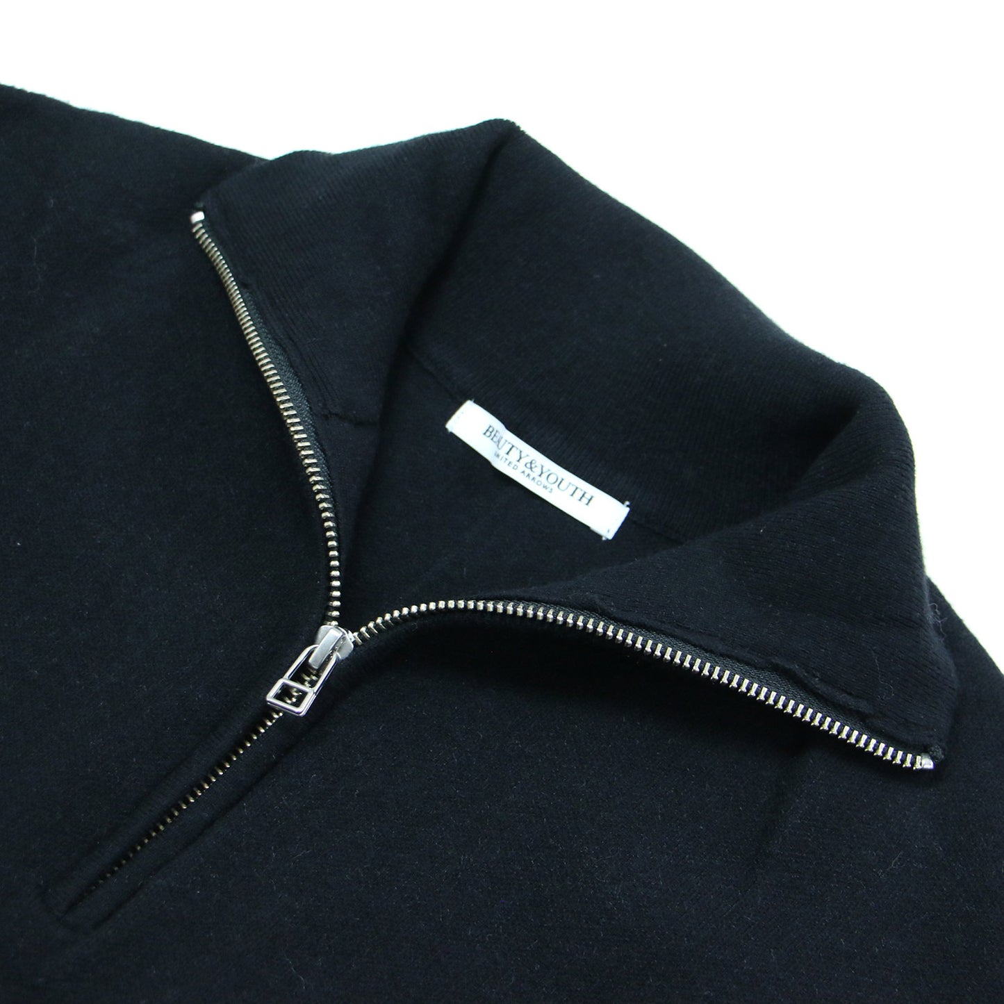 23秋冬 スポンディッシュニット ハーフジップ プルオーバー / 長袖 ハイネック