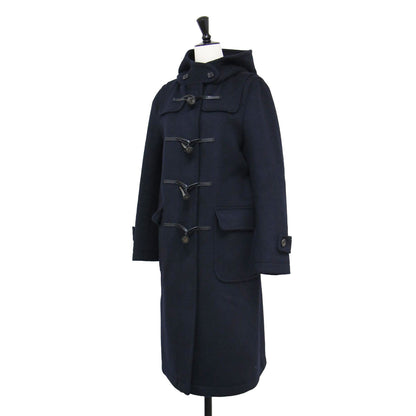 ウール ダッフルコート / ロング フード付き トグル釦 ポケット