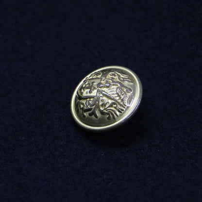 22秋冬 Super100 ダブルクロス Pコート / ミドル丈 オーバーサイズ 金ボタン ウール