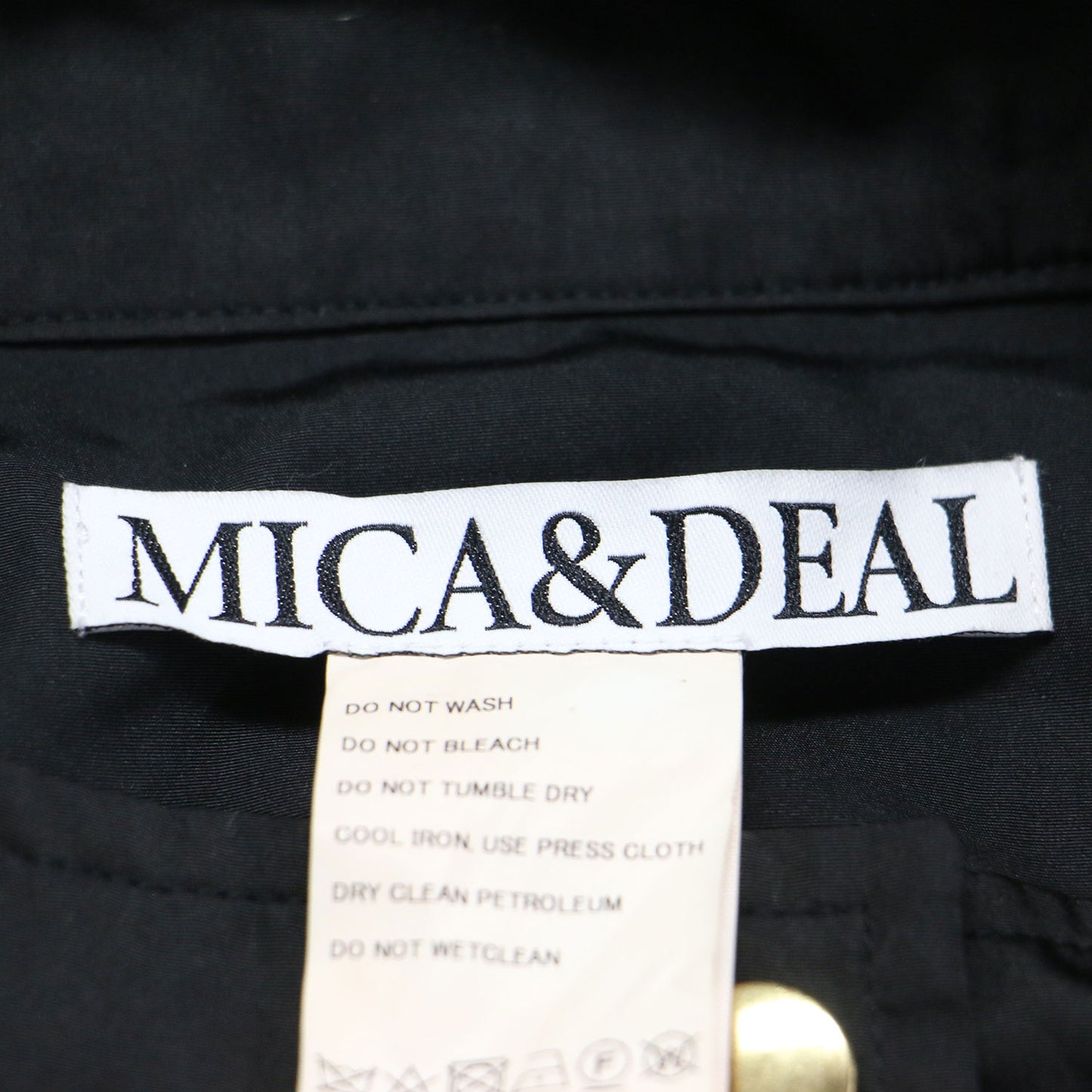 スタンドカラー ライト コート / ジャケット ミドル丈 ポンチョ