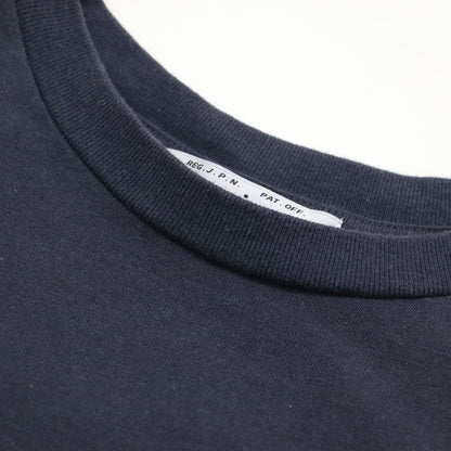 × BEAUTY&YOUTH 別注 オーバーサイズ プリント ロングスリーブ Tシャツ / カットソー 長袖 クルーネック コットン