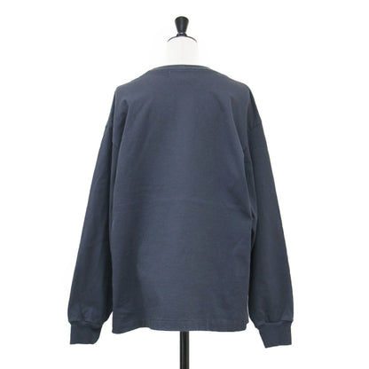 × BEAUTY&YOUTH 別注 オーバーサイズ プリント ロングスリーブ Tシャツ / カットソー 長袖 クルーネック コットン