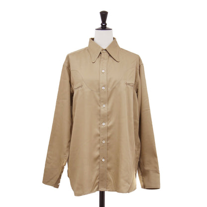 25秋冬 レーヨン ランチシャツ / Rayon Ranch Shirt ウエスタンシャツ 長袖
