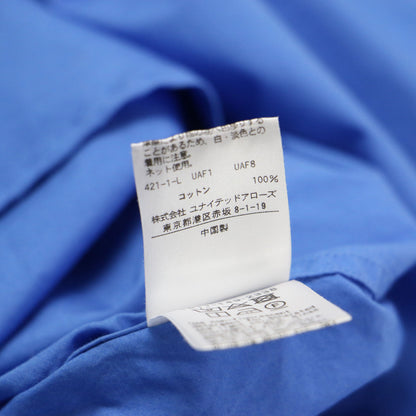 24秋冬 コットン ブロード レギュラーシャツ / ブラウス 長袖 オーバーサイズ