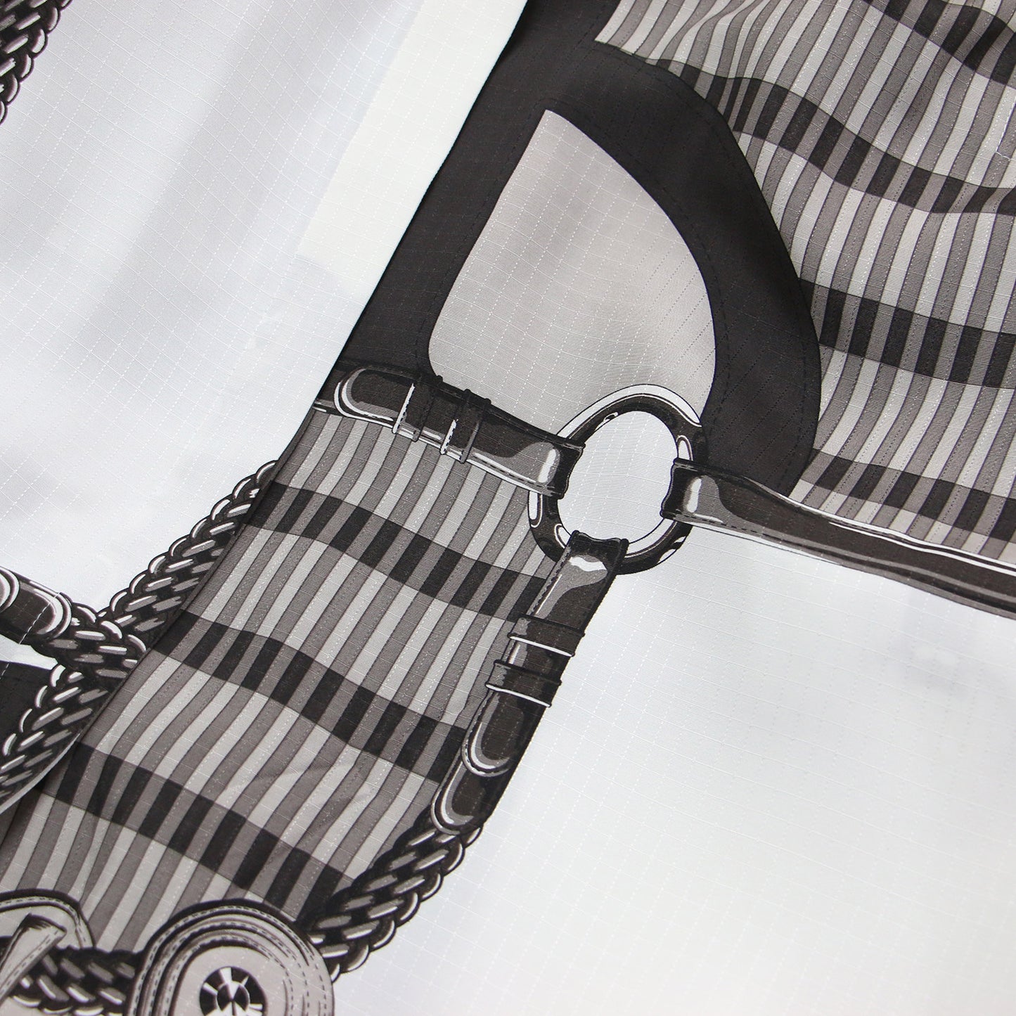 25春夏 カフタン ドレス COACHING REMIX / シャツワンピース ミディ丈 七分袖 ベルト プリント シルク