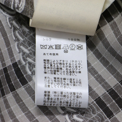 25春夏 カフタン ドレス COACHING REMIX / シャツワンピース ミディ丈 七分袖 ベルト プリント シルク