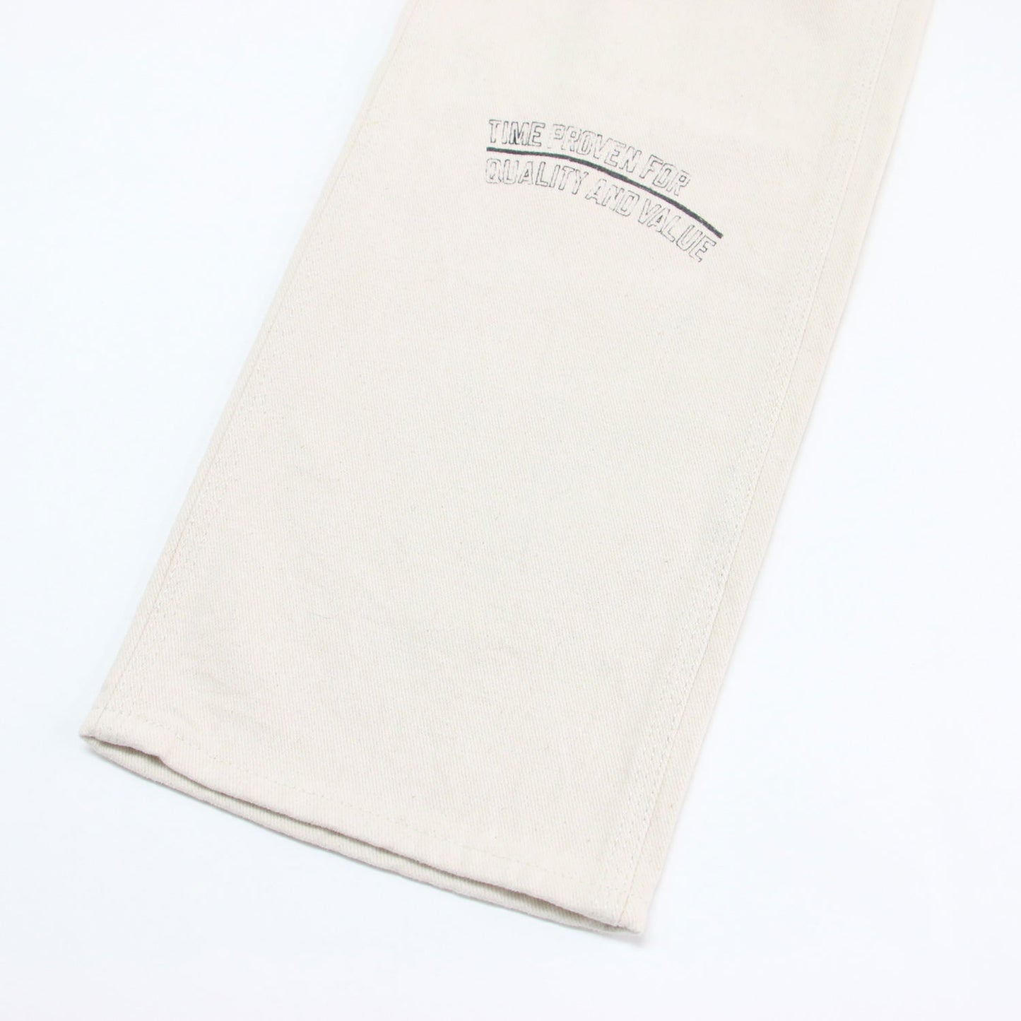 × JOURNAL STANDARD relume 別注 22秋冬 ハンドプリント パンツ / ストレート ツイル コットン
