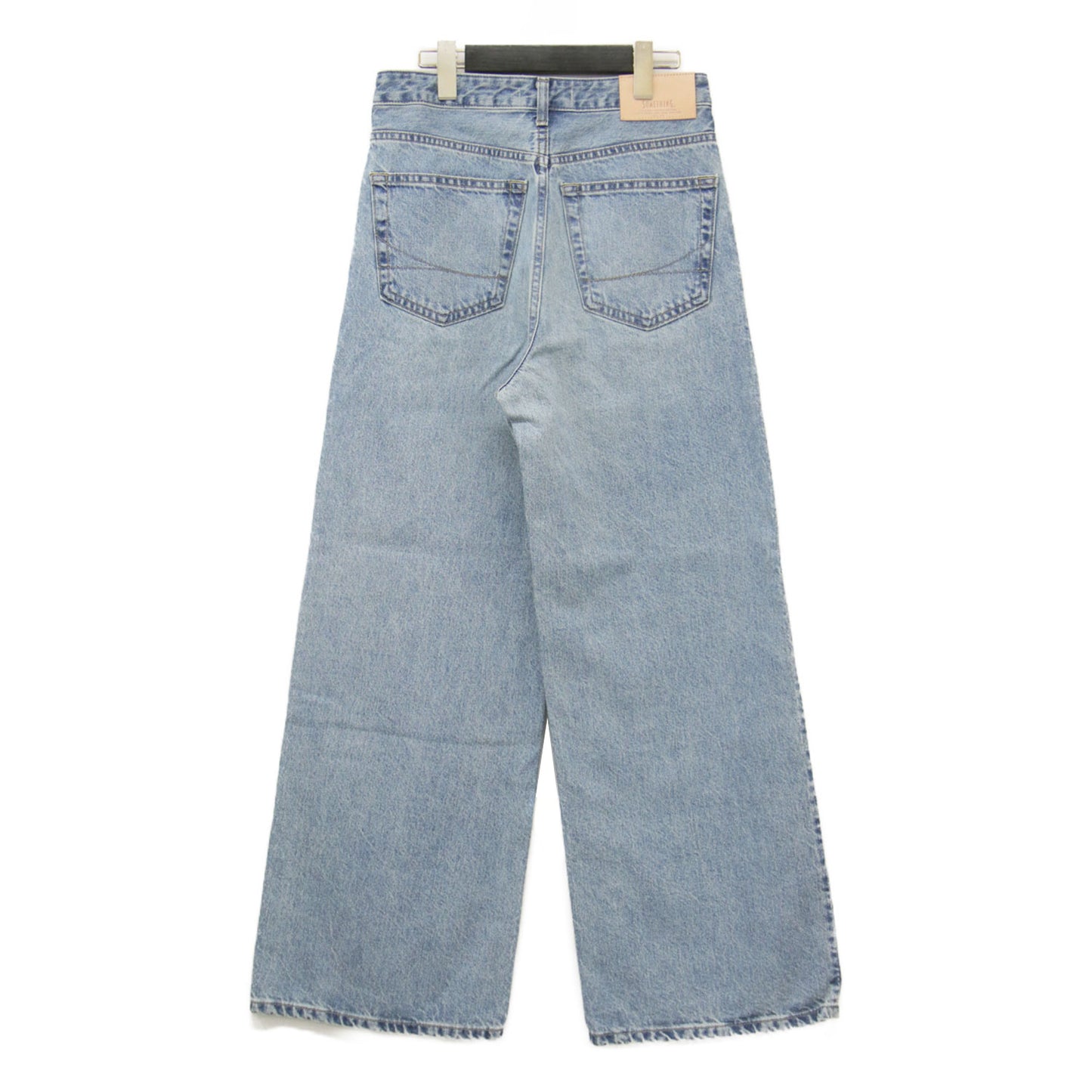 ヴィンテージ ワイド デニムパンツ / ジーンズ ハイウエスト コットン